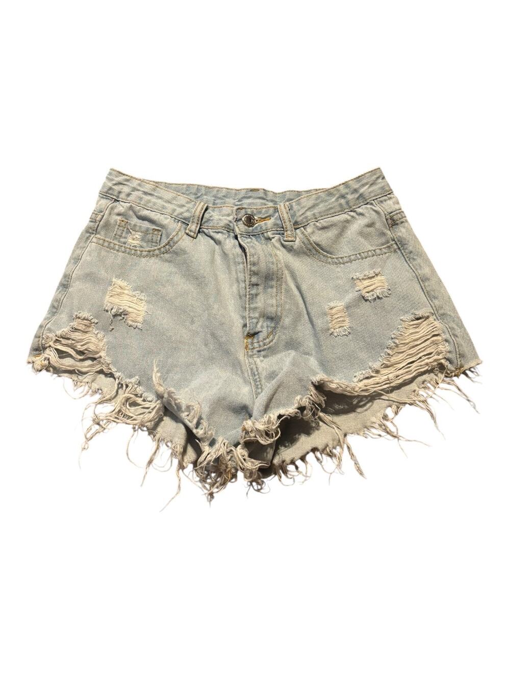 SHEIN Cutoff Denim Jean Shorts Size 4